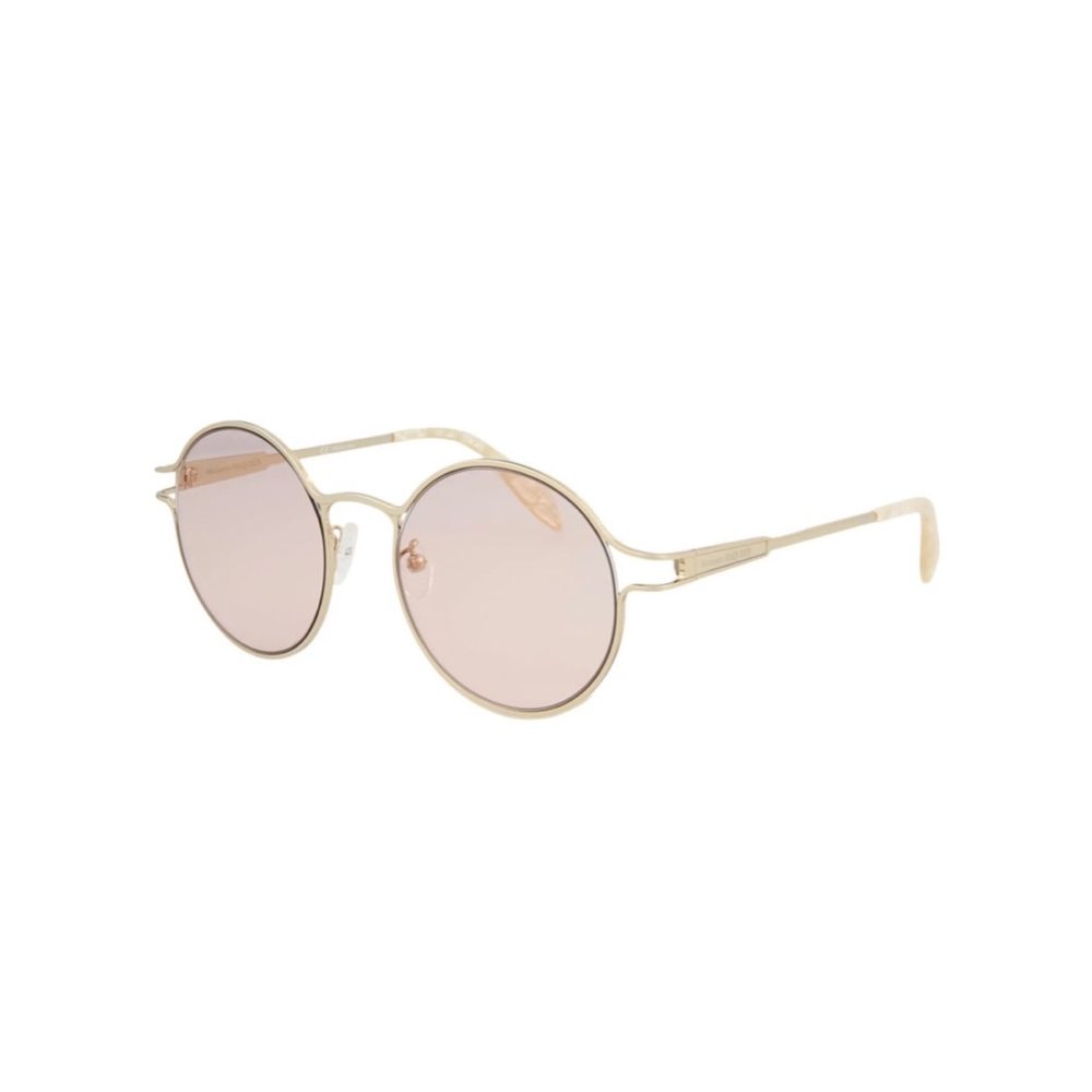 !SOLD! ALEXANDER MCQUEEN pink round sunglasses
